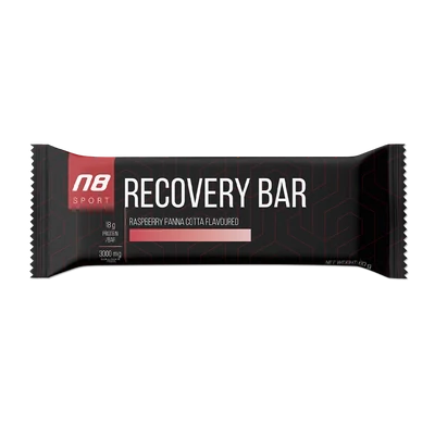 Recovery Sport bar kollagénnel Málna-Panna cotta 60g