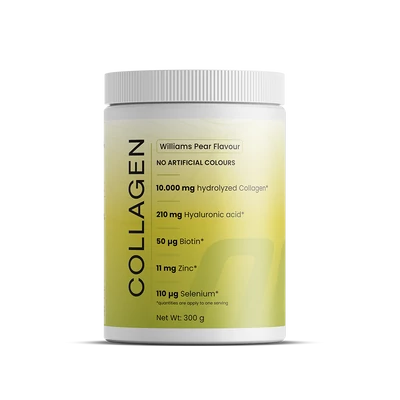 Collagen 10.000 mg + Hialuronsav Vilmoskörte 300g Collagen 10.000 mg + Hialuronsav Vilmoskörte 300g