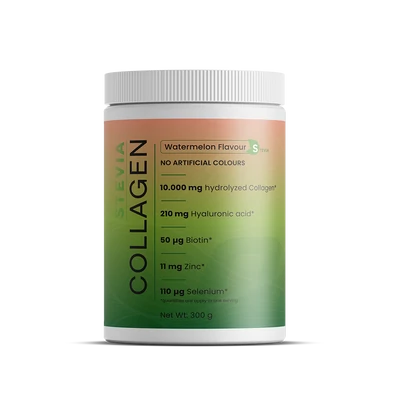 Collagen 10.000 mg + Hialuronsav Görögdinnye 300g - steviával