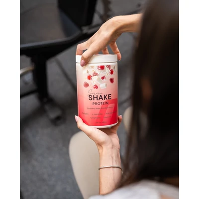 Serena Shake Protein Fehér csokoládé- málna 480g