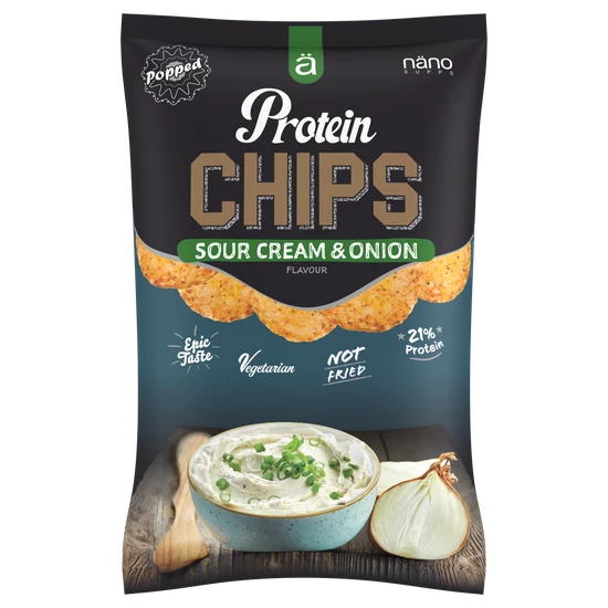 Nano Supps Protein Chips Tejfölös-hagymás 40g