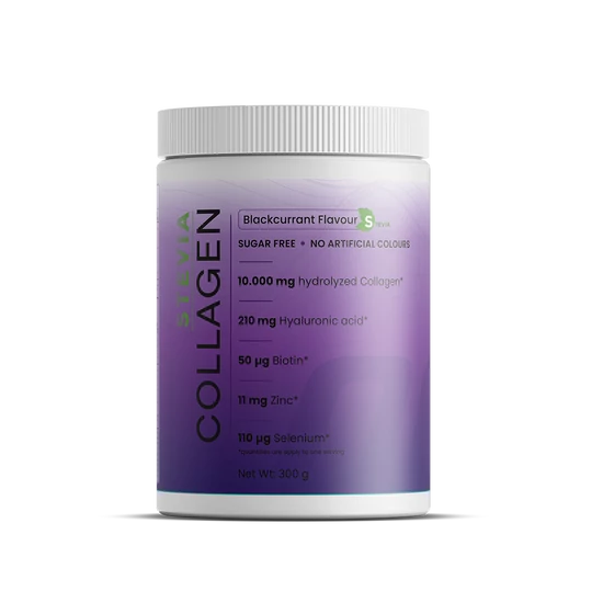 Collagen 10.000 mg + Hialuronsav Feketeribizli 300g - steviával