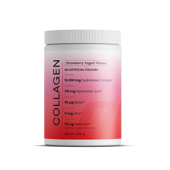 Collagen 10.000 mg + Hialuronsav Eper-joghurt 300g
