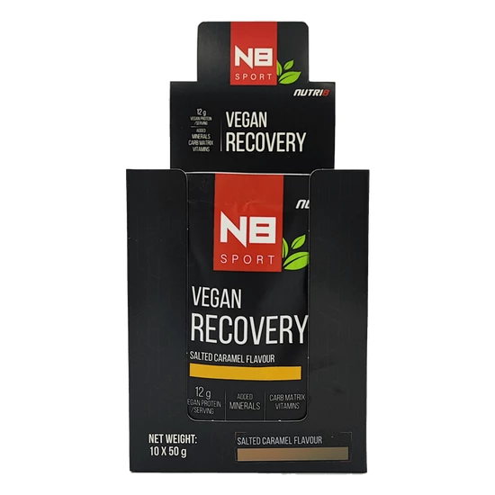 Vegan Recovery Drink Sós karamell 10x50g