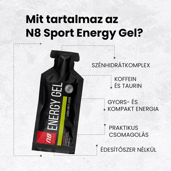 Energy gel Lemon-Lime 20x35g