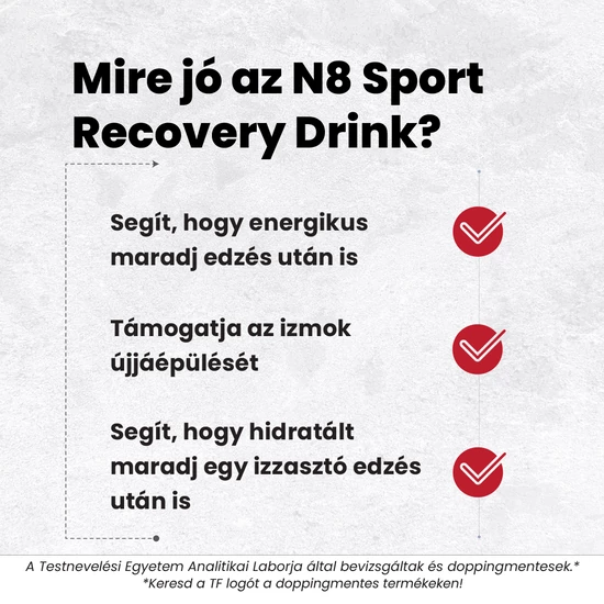 Recovery Drink Tripla csokoládé 750g